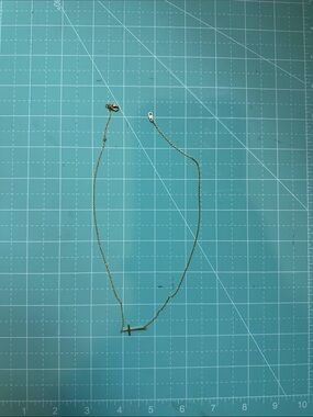 Delicate Gold Horizontal Cross Necklace